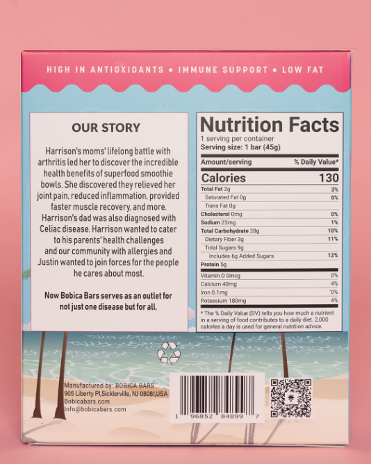 Pitaya Granola Bar