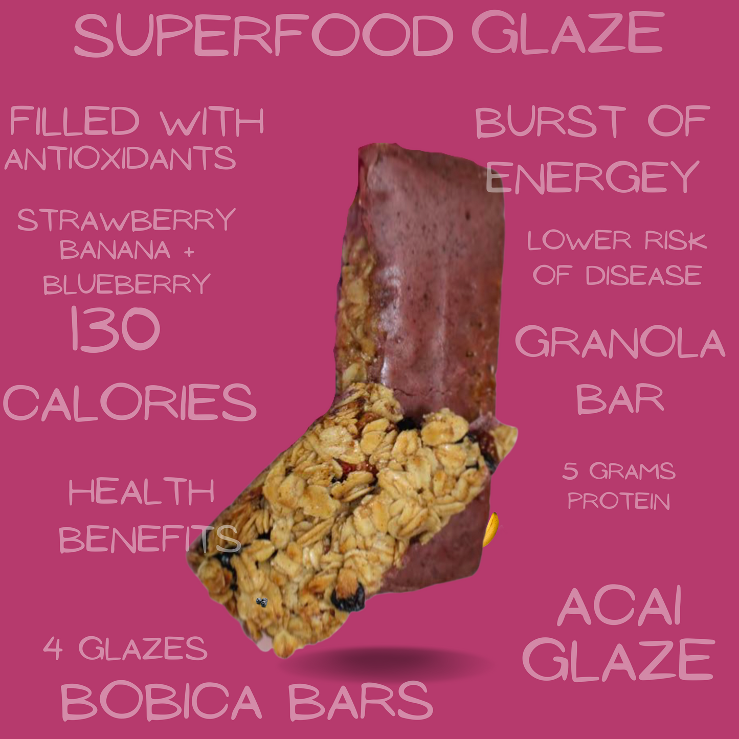 Berry Boost Açaí Granola Bar