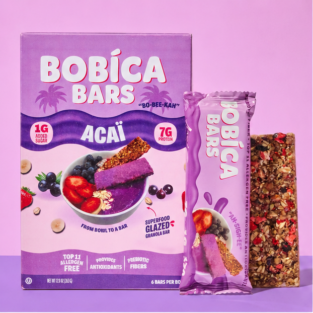 Açaí Glazed Granola Bar