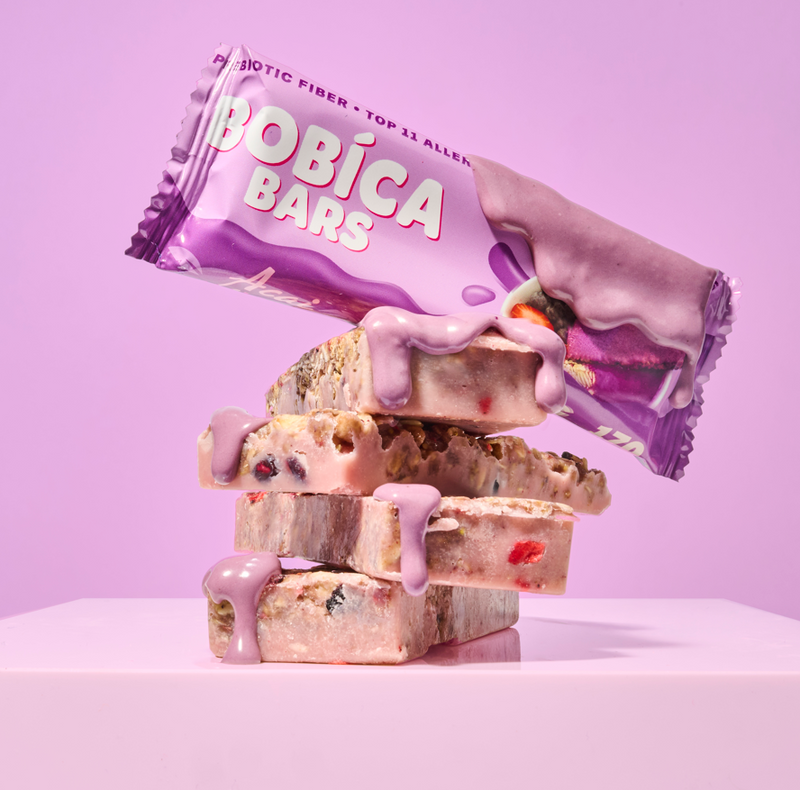 Açaí Glazed Granola Bar (Box of 6 Snack Bars)