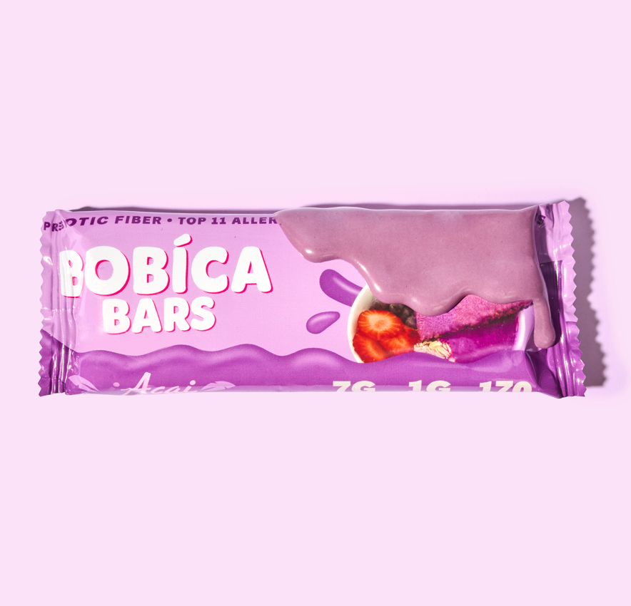 Açaí Glazed Granola Bar