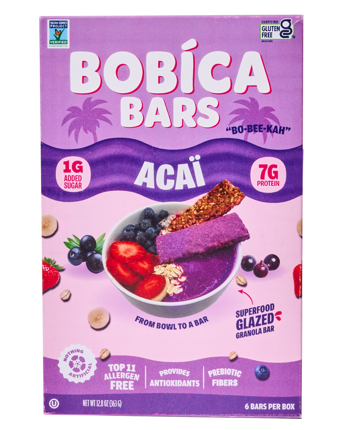Açaí Glazed Granola Bar