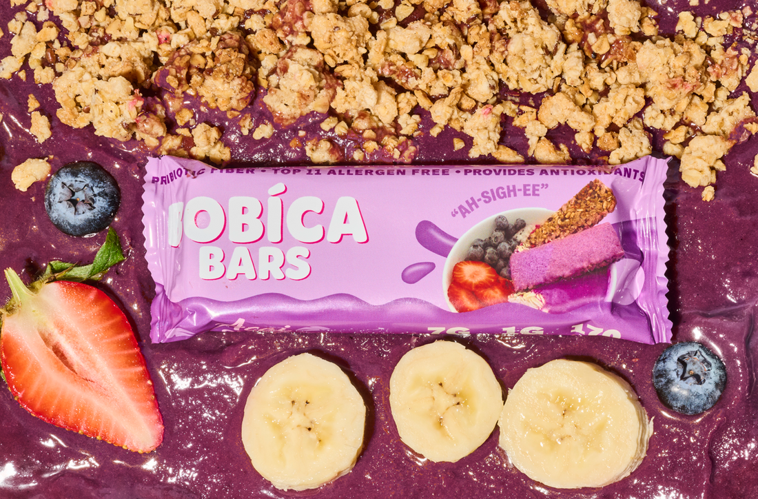 Açaí Glazed Granola Bar