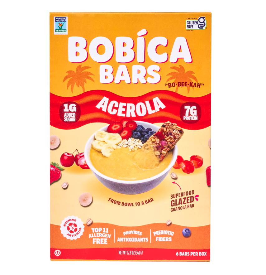 Acerola Glazed Granola Bar