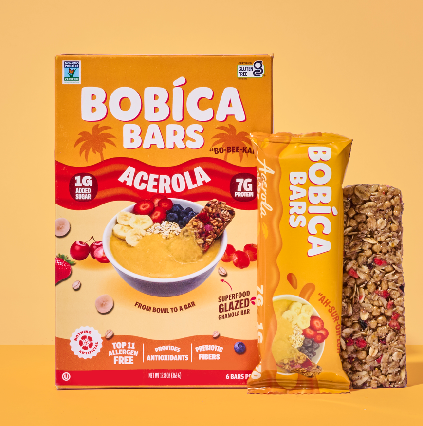Acerola Glazed Granola Bar
